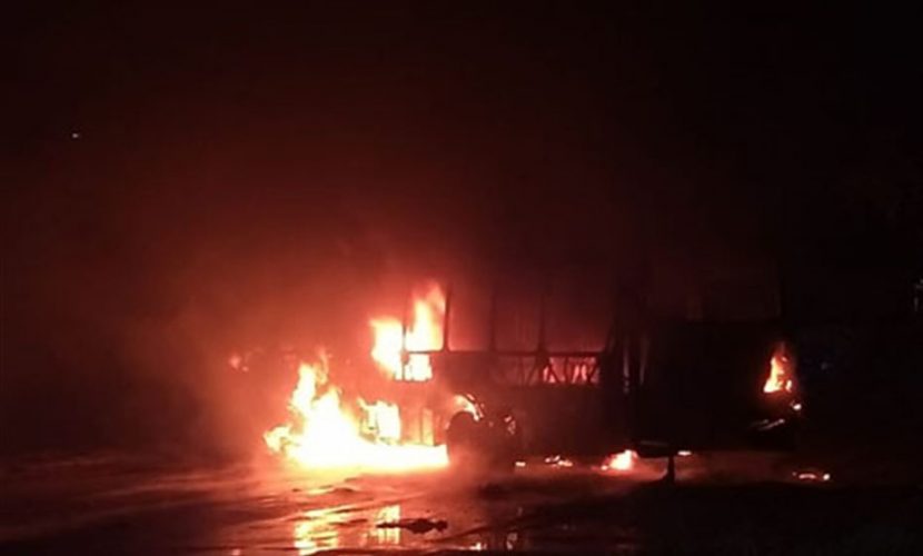 Criminosos confessam incêndio a ônibus em Paulista