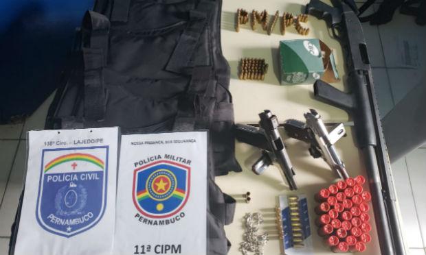 FALTA DE MONITORAMENTO: Polícia encontra armas e munições com detentos do CRA em Lajedo