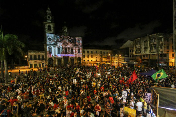 No Recife, Greve Geral da Educação reúne cerca de 50 mil pessoas