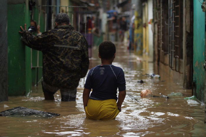 Pernambuco tem 2,4 mil desalojados após as fortes chuvas