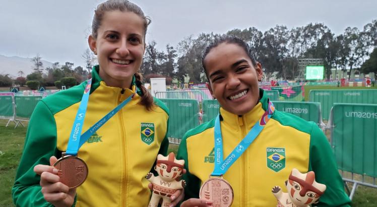 Pernambucana Priscila Oliveira é bronze no pentatlo no Pan de Lima