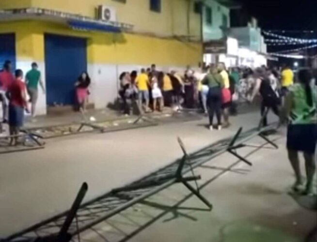 Marquise desaba em Aliança, na Zona da Mata de Pernambuco, provocando 3 mortes e dezenas de feridos