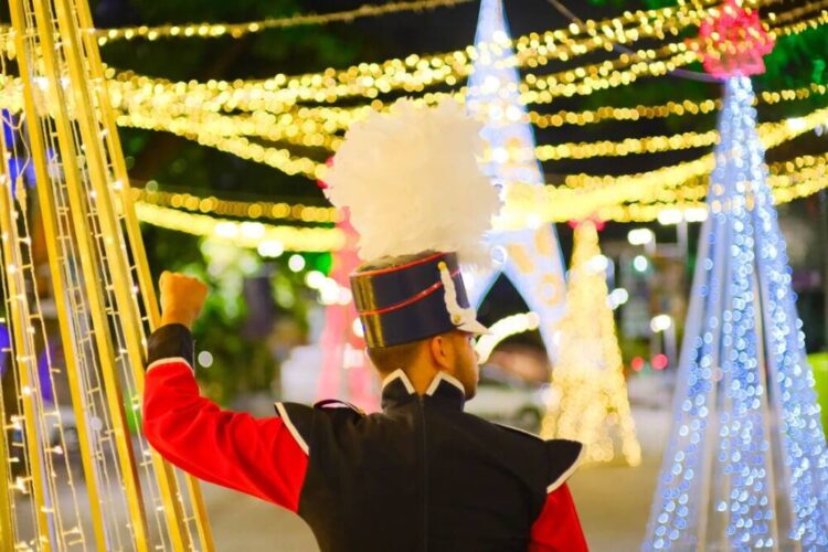 Luzes e cores formam a decoração natalina do Bairro do Recife; programação se inicia esta semana