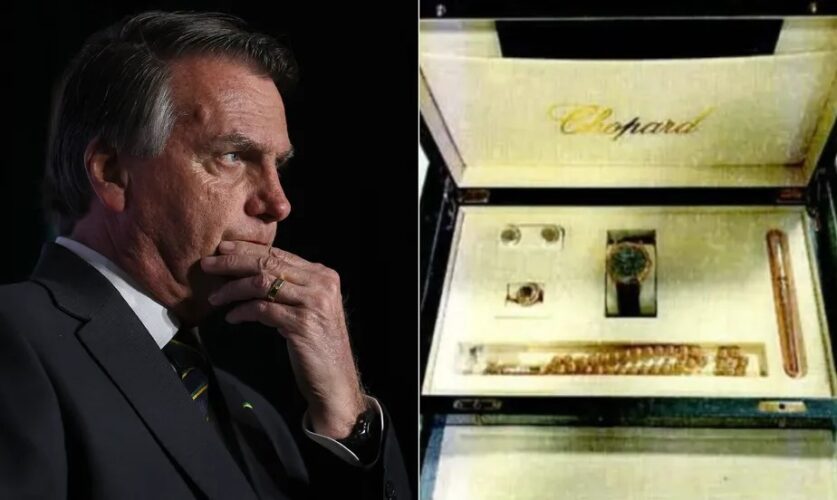 Defesa de Bolsonaro entrega joias em Brasília; veja foto
