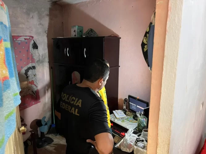 Homem é preso na Zona da Mata Sul de Pernambuco suspeito de produzir e armazenar pornografia infantil