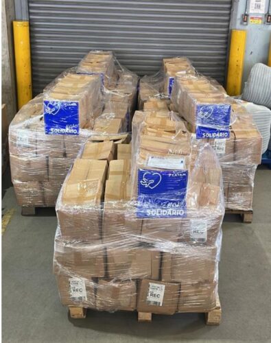 Avião Solidário transporta mais de 8 toneladas de cestas básicas para combater a fome em Pernambuco