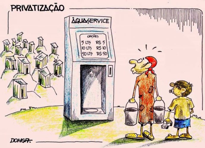 70% dos brasileiros são contra as privatizações
